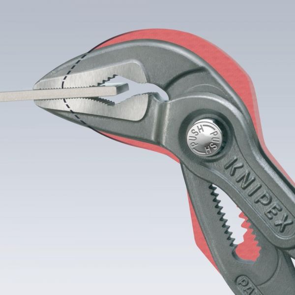 KNIPEX® Wasserpumpenzange Cobra ES mit Mehrkomponenten-Griffen 250 mm - kommt direkt von HUG Technik 😊