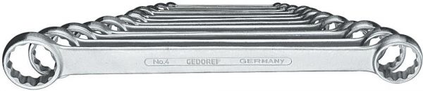 GEDORE Doppelringschlüssel-Satz DIN 837B 12-teilig 6-32mm - erhältlich bei ✭ HUG Technik ✓