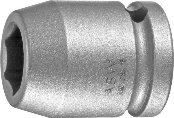 ASW Kraft-Steckschlüssel-Einsatz 1/2 Zoll 10 mm - erhältlich bei ♡ HUG Technik ✓