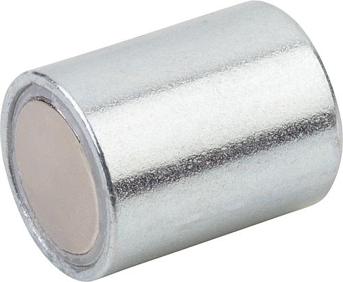 Magnet M03 L=12 NdFeB, Stabgreifer, D=8 - K0552.01