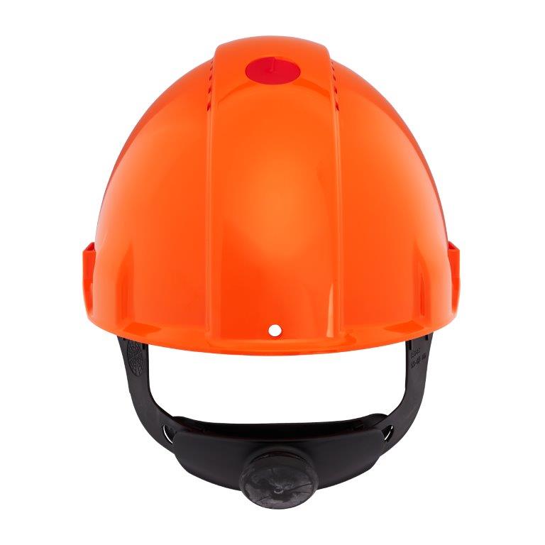 3M™ G3000 Schutzhelm Uvicator, G30NUO orange, belüftet, mit Schweissband - bei HUG Technik ✓