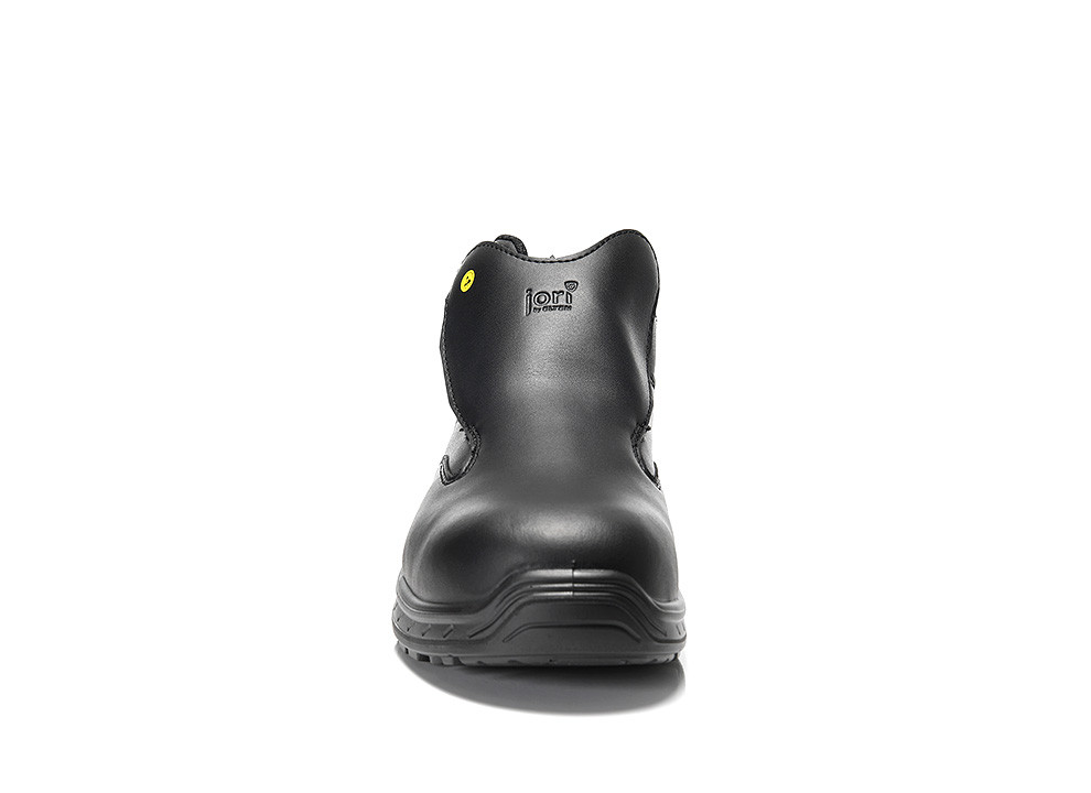 JORI Sicherheitsschnürstiefel, CLEAN Slipper black Mid ESD S3, 16671 - direkt von HUG Technik ✓