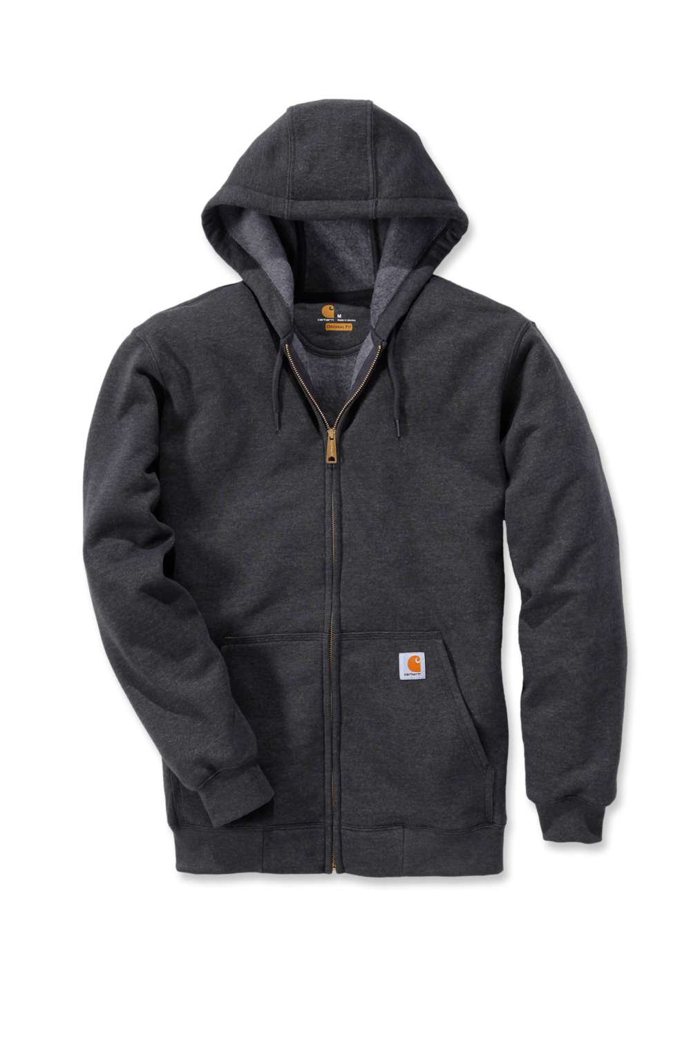 carhartt® Herren Kapuzensweater ZIP HOODED SWEATSHIRT, carbon heather - gibt’s bei ☆ HUG Technik ✓