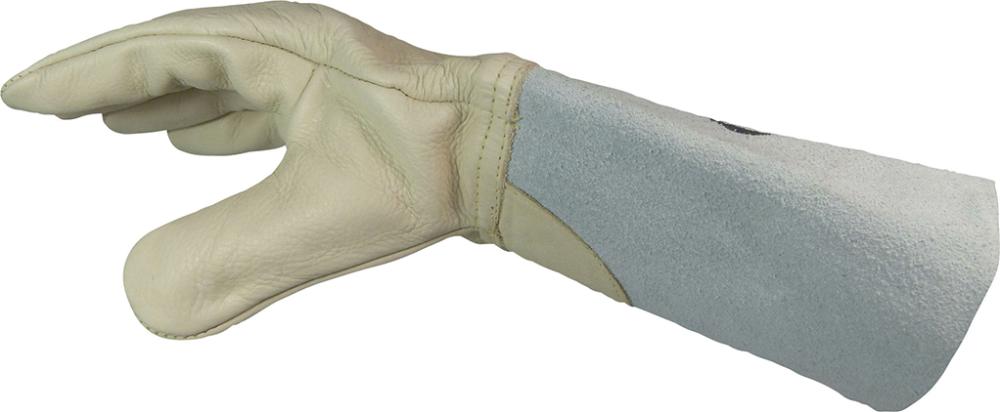 W+R Handschuh Welder 11 Rindnarbenleder, weiss-beige - bei HUG Technik ✭