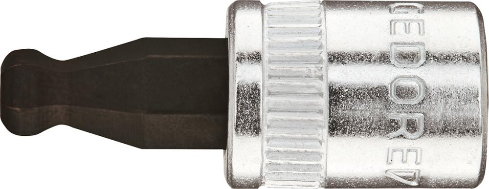 GEDORE Schraubendreher-Einsatz 1/4 Zoll 4 x28mm i6-kant, Kugelkopf - direkt von HUG Technik ✓