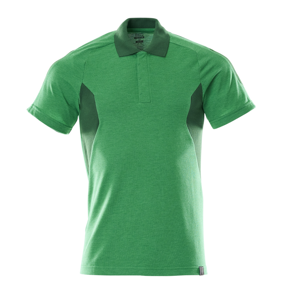 MASCOT® ACCELERATE Polo-Shirt  Gr. 2XL/ONE, grasgrün/grün - gibt’s bei ☆ HUG Technik ✓