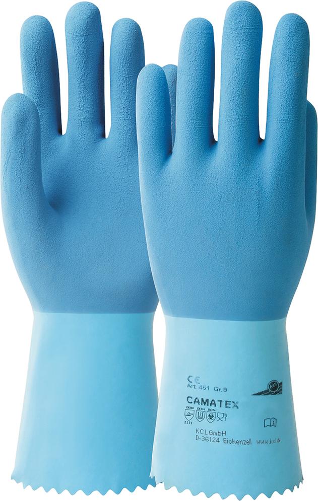 KCL Handschuh Camatex 451, blau - bei HUG Technik ✭