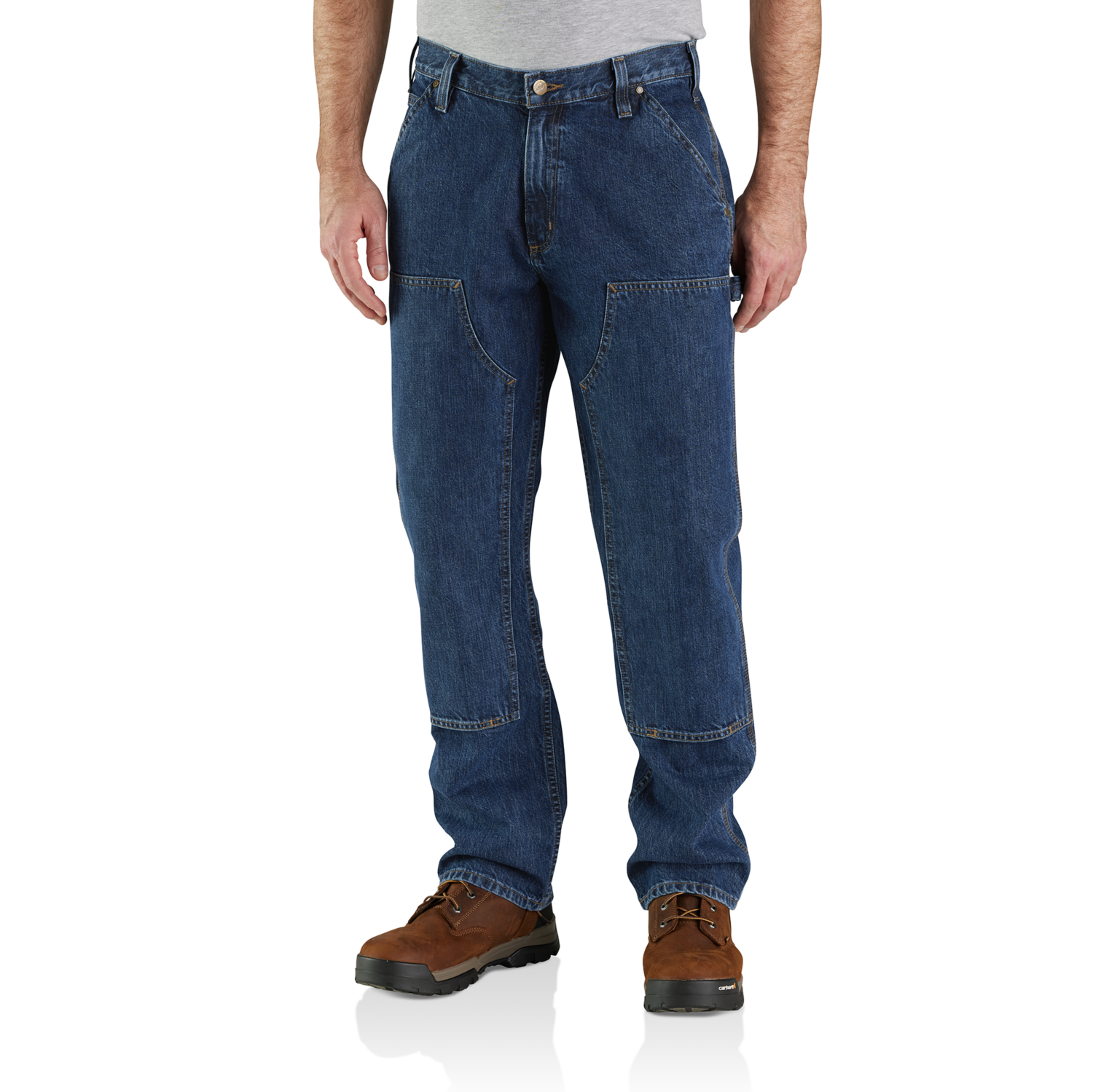 carhartt® Herren Jeans »DOUBLE-FRONT LOGGER JEAN« - Gr. W30/L30, canal