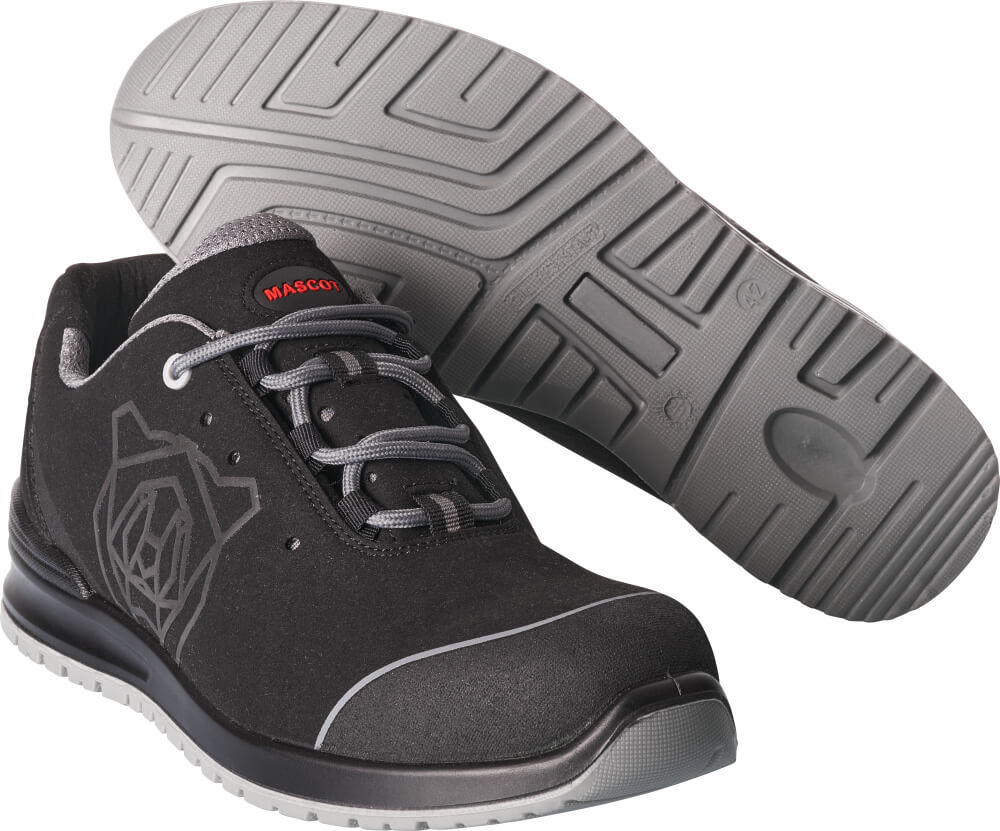 MASCOT® FOOTWEAR CLASSIC Sicherheitsschuhe S1 Gr. 35, schwarz/hellgrau - gibt’s bei ☆ HUG Technik ✓