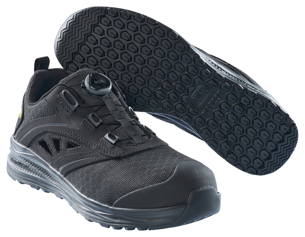 MASCOT® FOOTWEAR CARBON Sicherheitssandale S1P Gr. 10/39, schwarz/schwarz - bei HUG Technik ✓