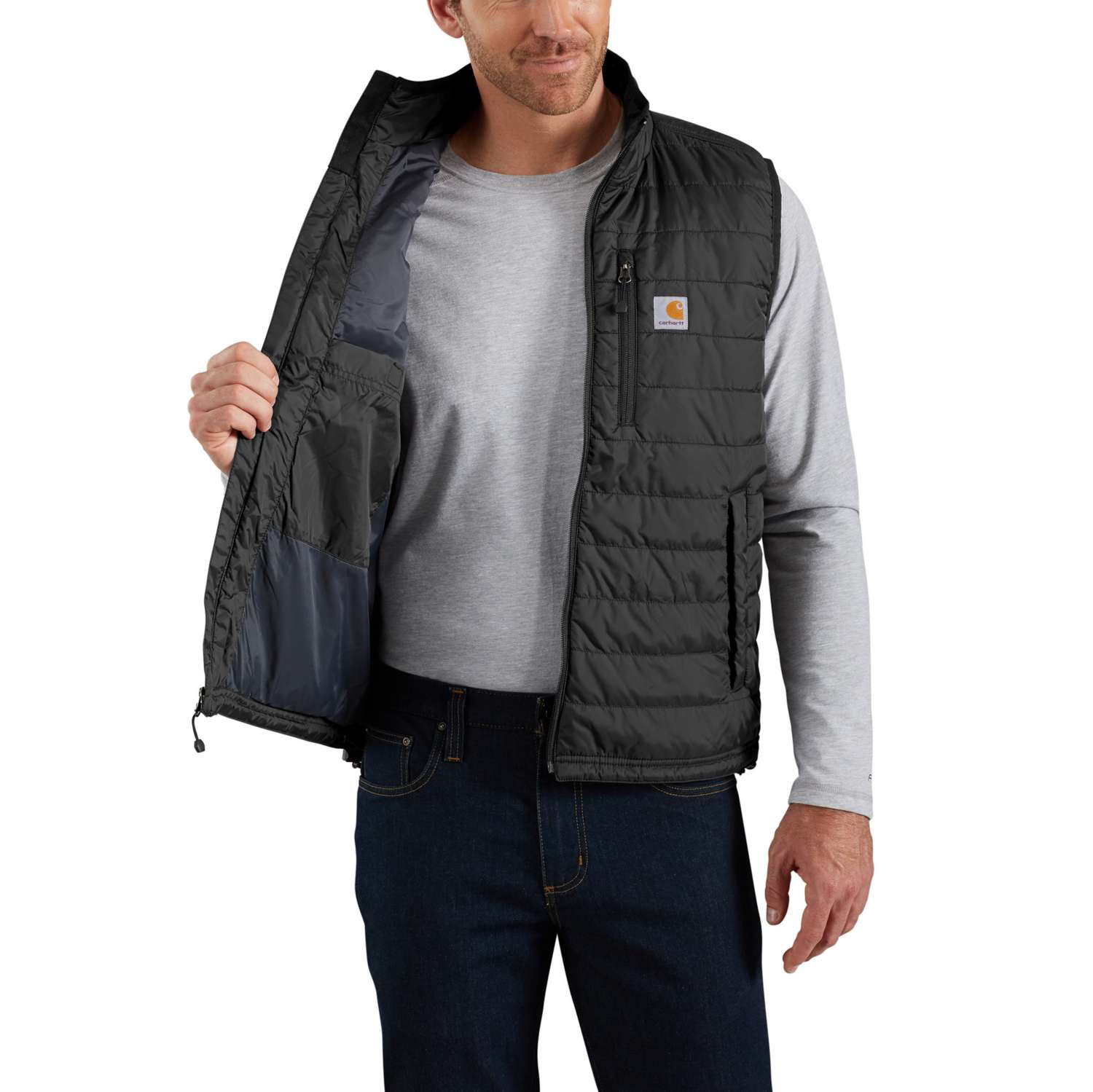 carhartt® Herren Weste GILLIAM VEST, black - direkt bei HUG Technik ✓