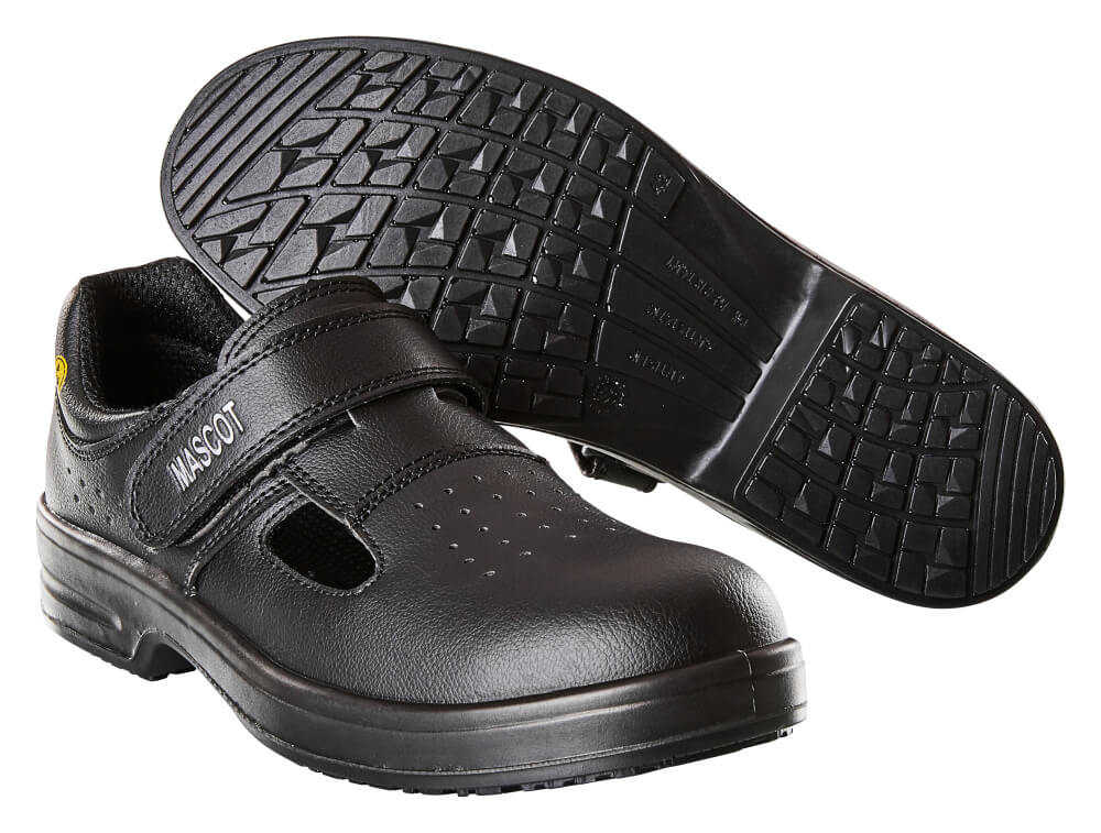 MASCOT® FOOTWEAR CLEAR Sicherheitssandale S1 Gr. 08/35, schwarz - jetzt neu bei HUG Technik ♡