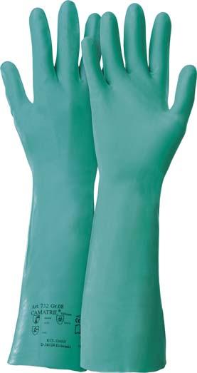 KCL Handschuh Camatril® 732, 400 mm, grün - erhältlich bei ♡ HUG Technik ✓