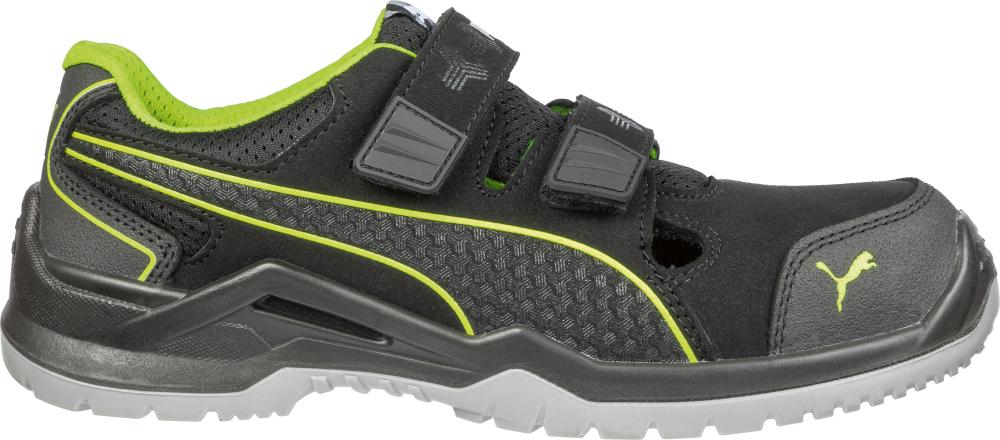 Puma® Sicherheitshalbschuh Neodyme GREEN LOW 644300, S1P ESD SRC, schwarz/grün - gibt’s bei HUG Technik ✓