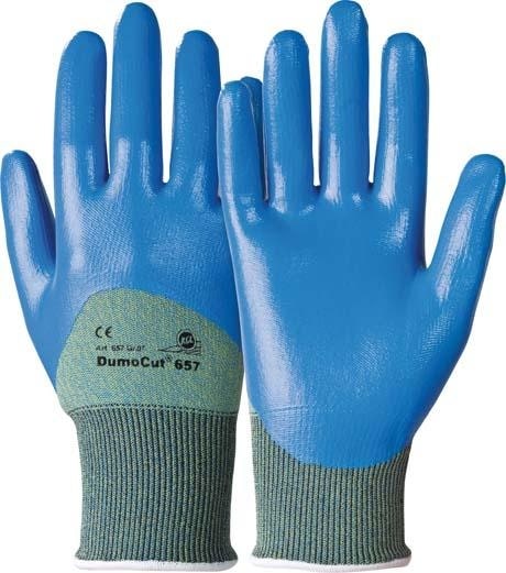 KCL Handschuh DumoCut® 657, grün-blau-blau - bei HUG Technik ♡