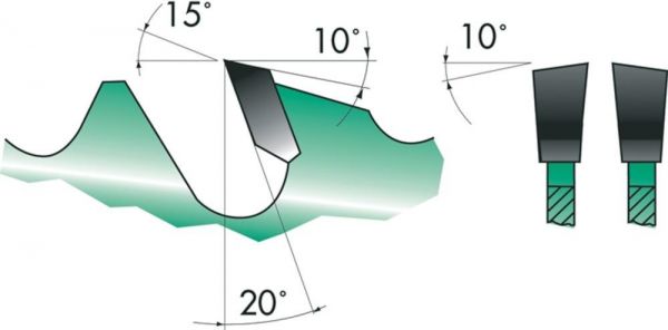 Edessö HW Kreissägeblatt 500x4,0x30 Z44 LWZ - direkt von HUG Technik ✓