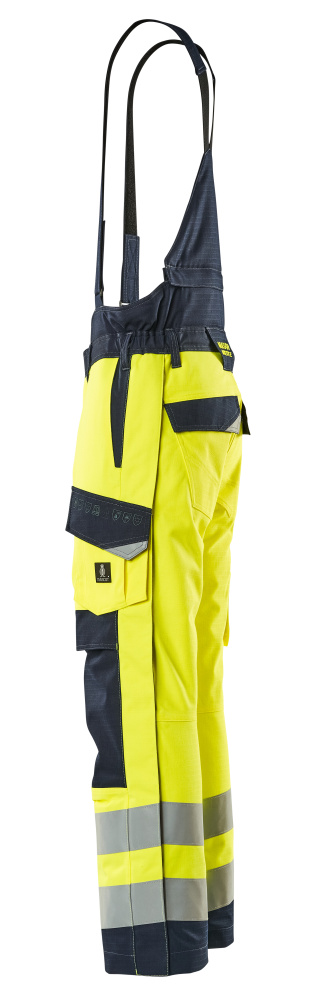 MASCOT® MULTISAFE Winterhose »Renens« Gr. 2XL, hi-vis gelb/schwarzblau - direkt von HUG Technik ✓
