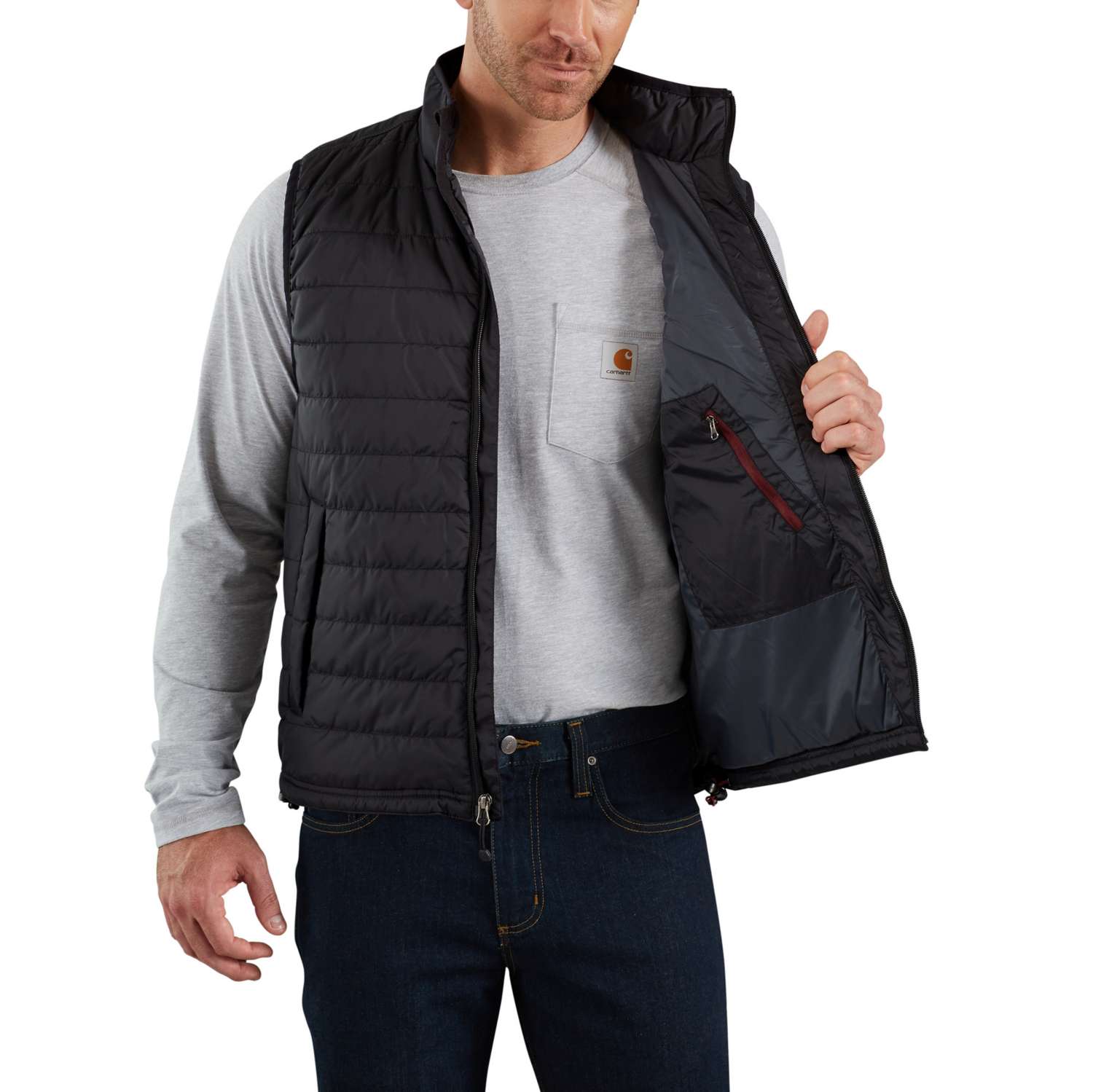 carhartt® Herren Weste GILLIAM VEST, black - direkt bei HUG Technik ✓