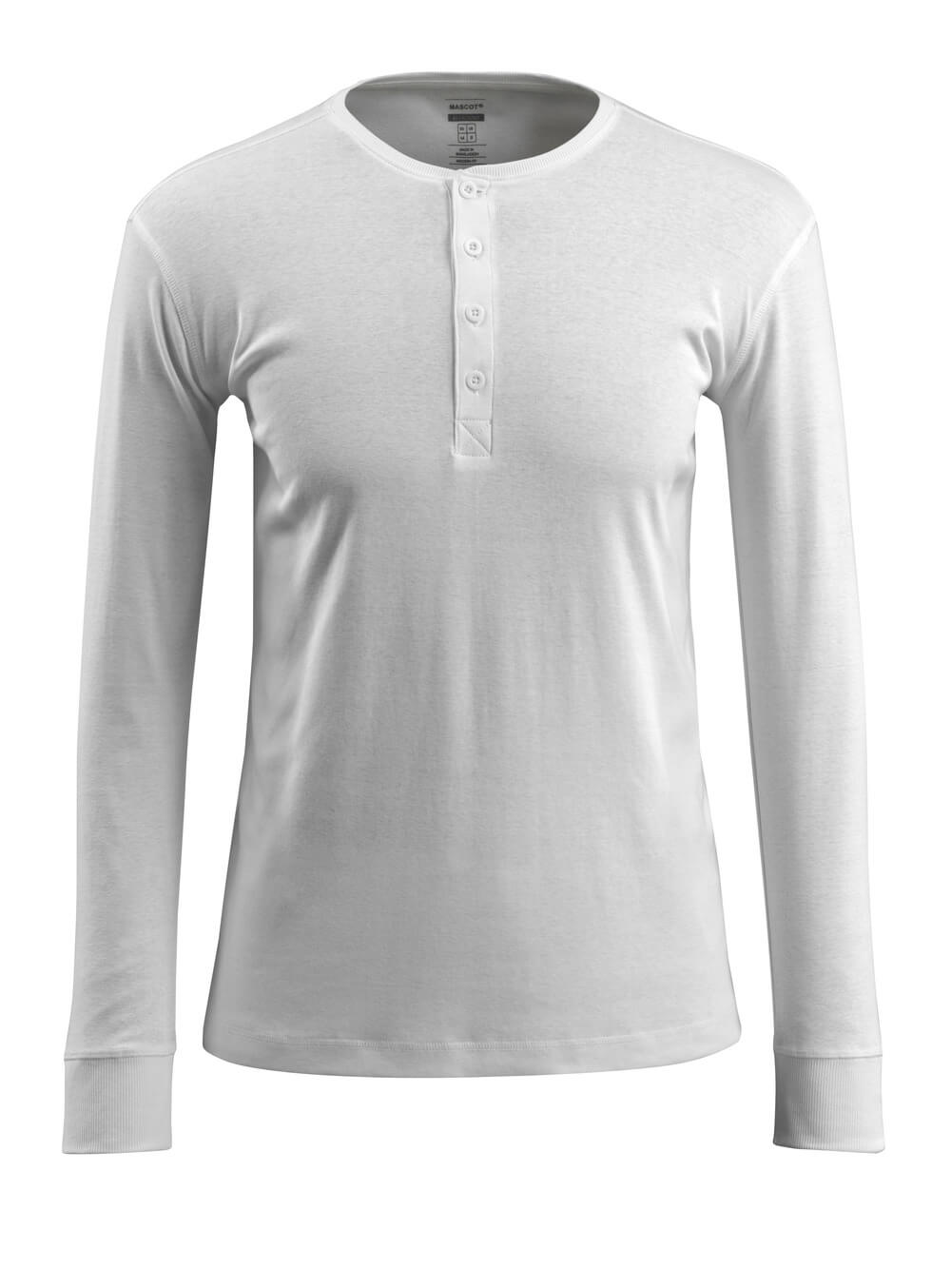 MASCOT® CROSSOVER T-Shirt, Langarm »Pelham« Gr. 2XL, weiß - direkt von HUG Technik ✓